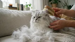 抜け毛の嵐：犬と猫の換毛期を上手に乗り切る方法