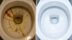 たった3滴で、トイレのサビや水垢を簡単に落とせます