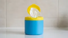 乾いたウェットティッシュを捨てないで：パックを復活させる節約術